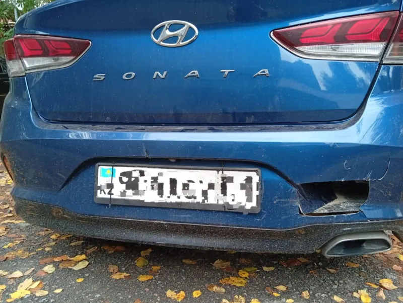 Задний бампер