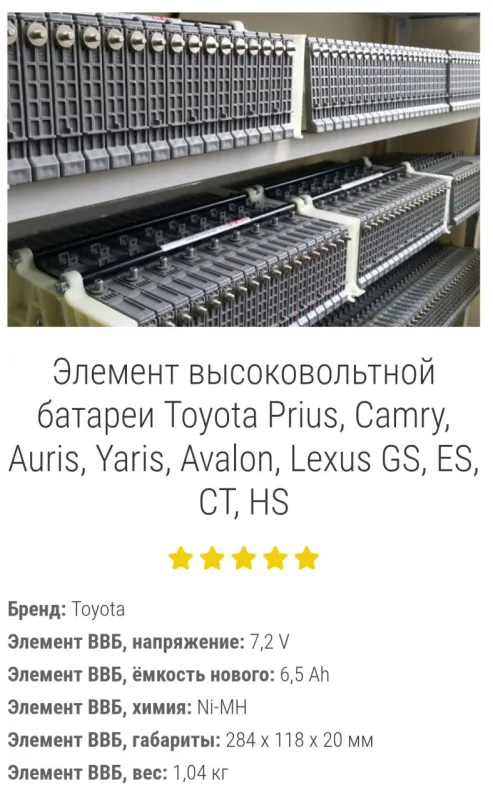 ВВБ Батарея
