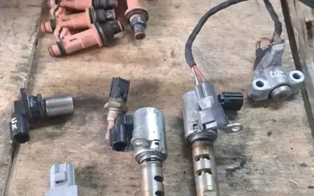 Клапан VVT-i и датчик положения распределительного вала