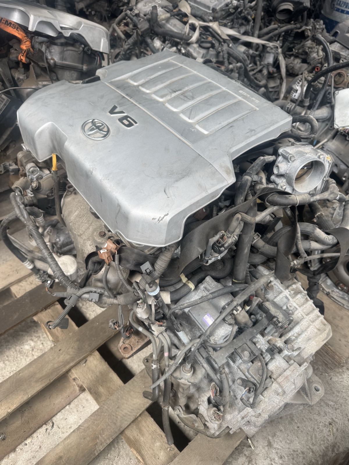 Двигатель в сборе 2GR-FE 3.5 V6